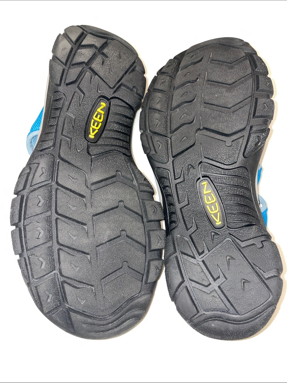 Keen Newport Slide Teal Blue Closed-Toe Adventure Sandals - Picture 5 of 6